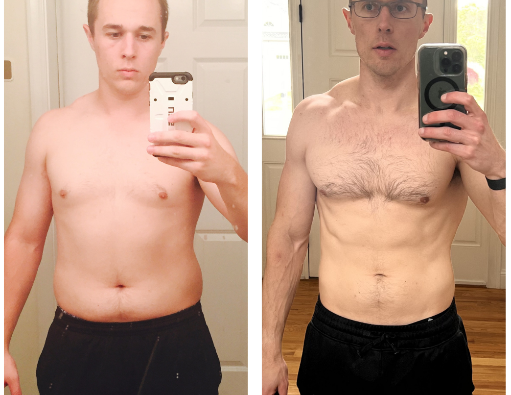 Andrew Martin, before and after